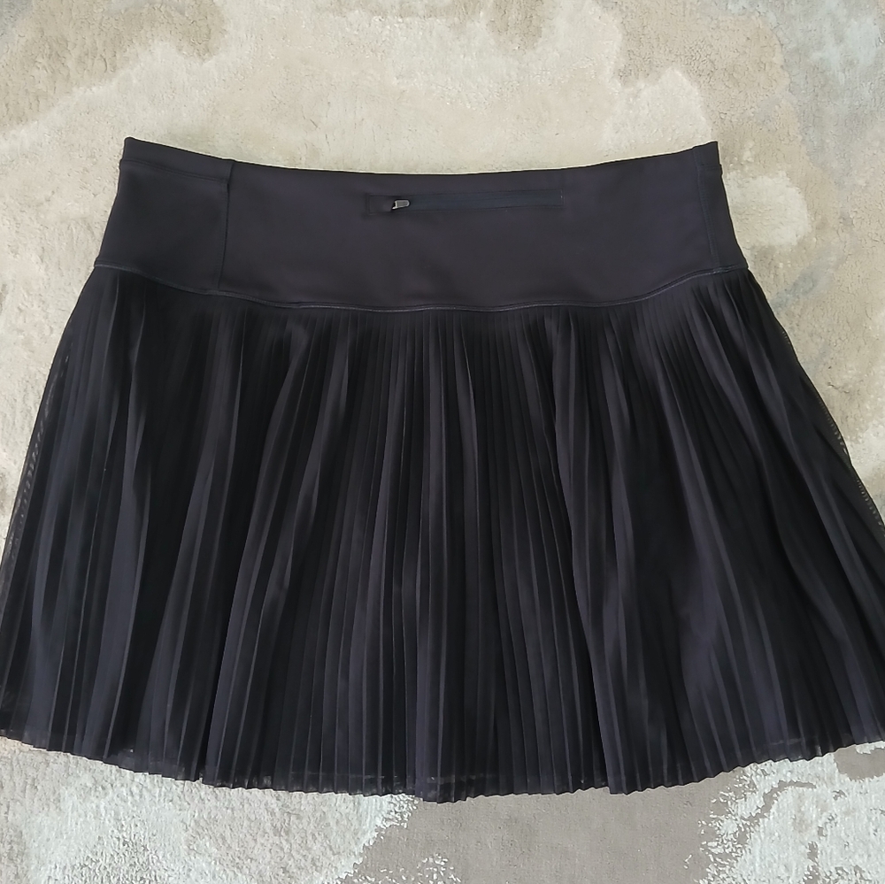 Ibkul Solid Mesh Skort - image 4